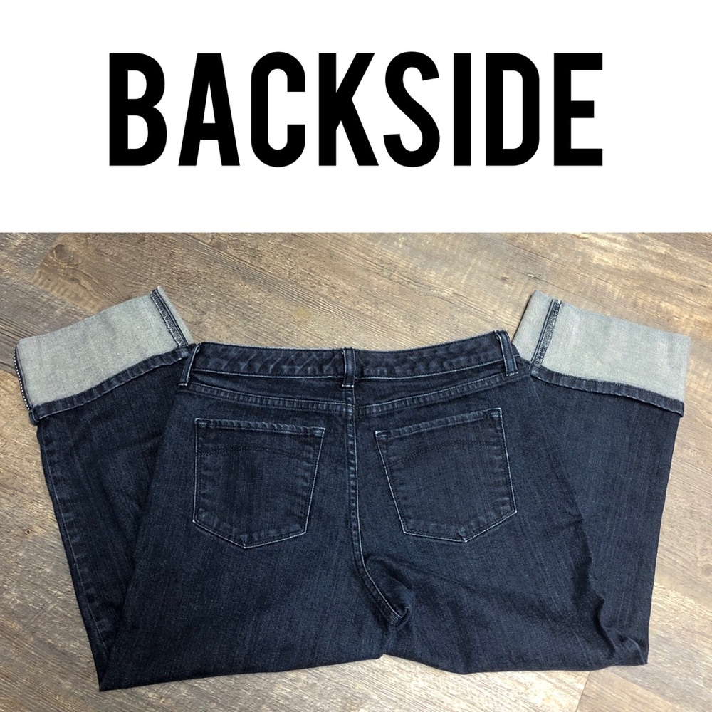 L. L. Bean straight fit crop denim jeans - Picture 3 of 7